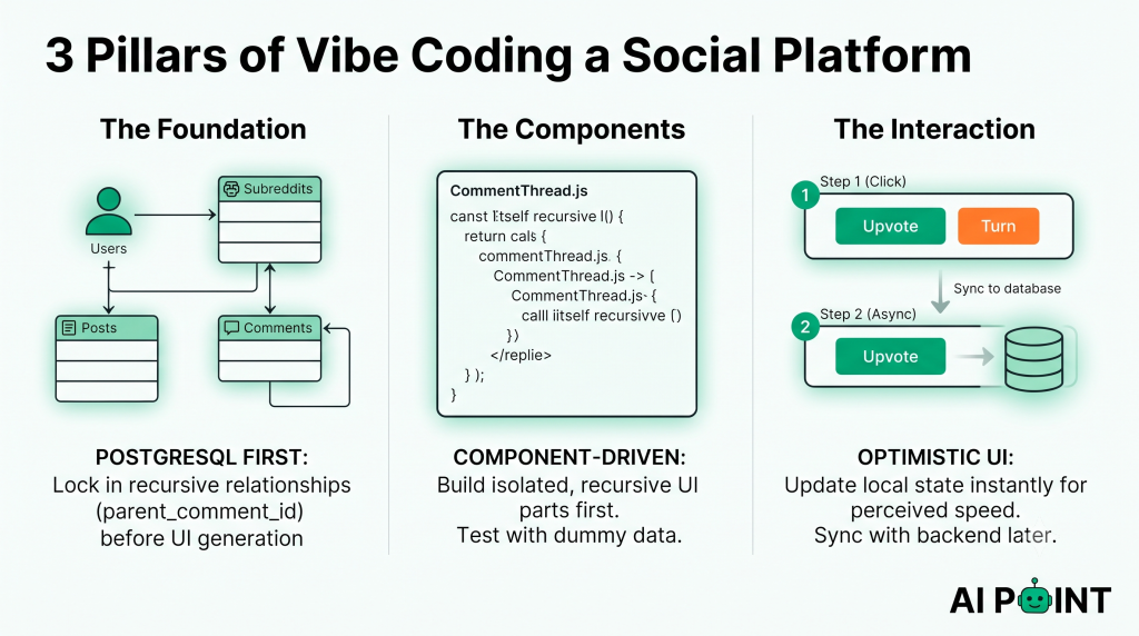 Building a Reddit Clone: Structuring User-Driven Communities with AI