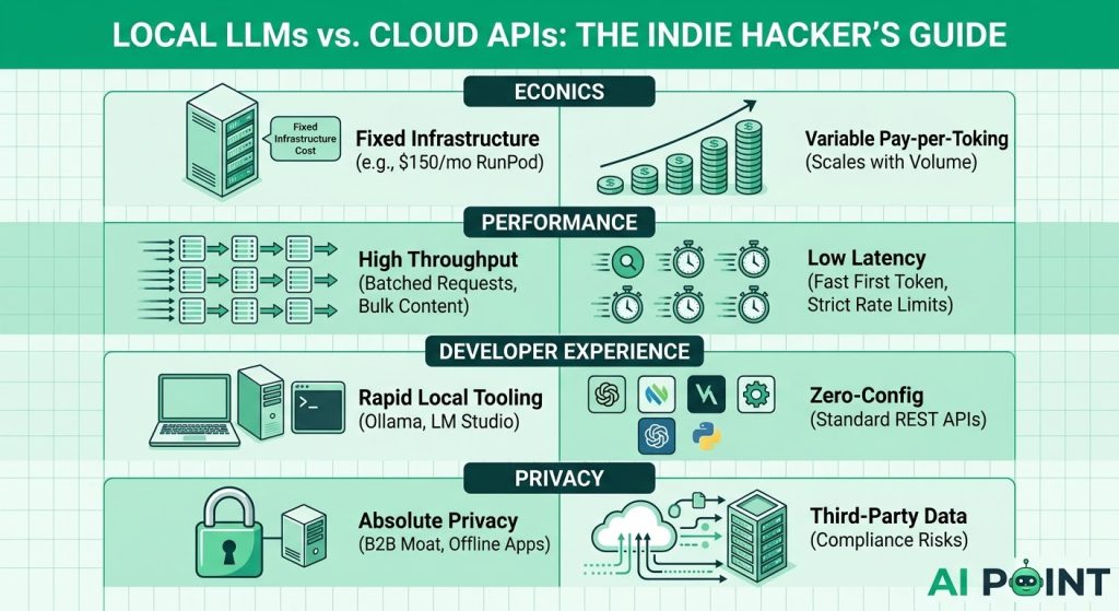 Local LLMs vs. Cloud APIs: The Indie Hackerâ€™s Guide to Scaling AI