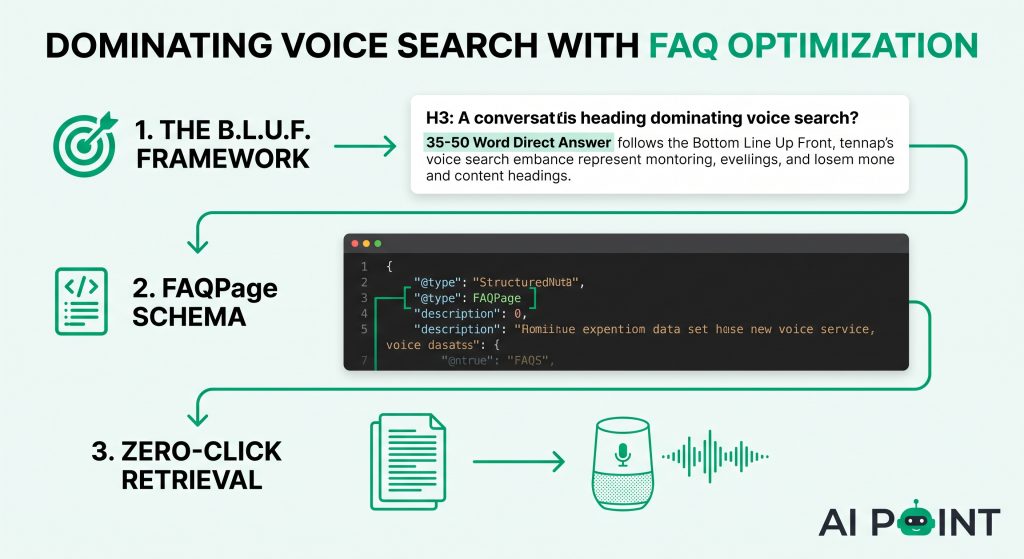 Structuring Landing Page FAQs for Voice Assistant Retrieval