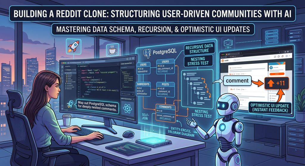 Building a Reddit Clone: Structuring User-Driven Communities with AI